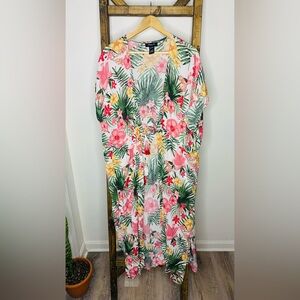 Anna Cai Tropical Long Kimono